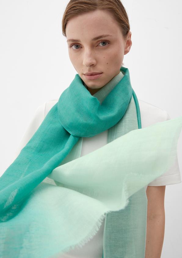 s.Oliver Schal aus Leinen-Viskose-Mix