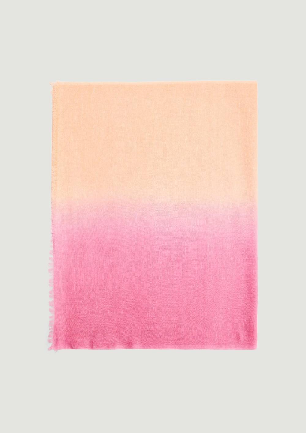 S.Oliver Schal Aus Lyocellmix Mit Leinen