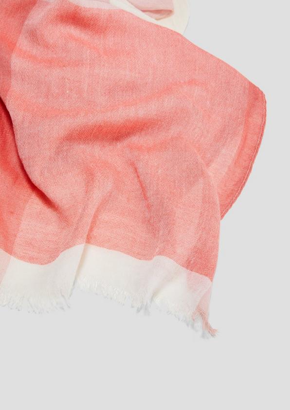 s.Oliver Schal aus Viskose-Leinen-Mix