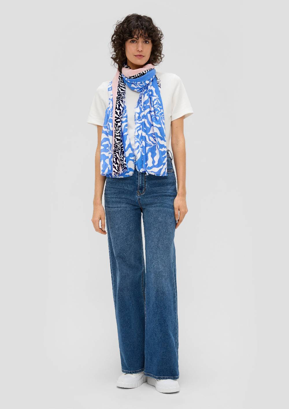 S.Oliver Schal Mit All-over-Print