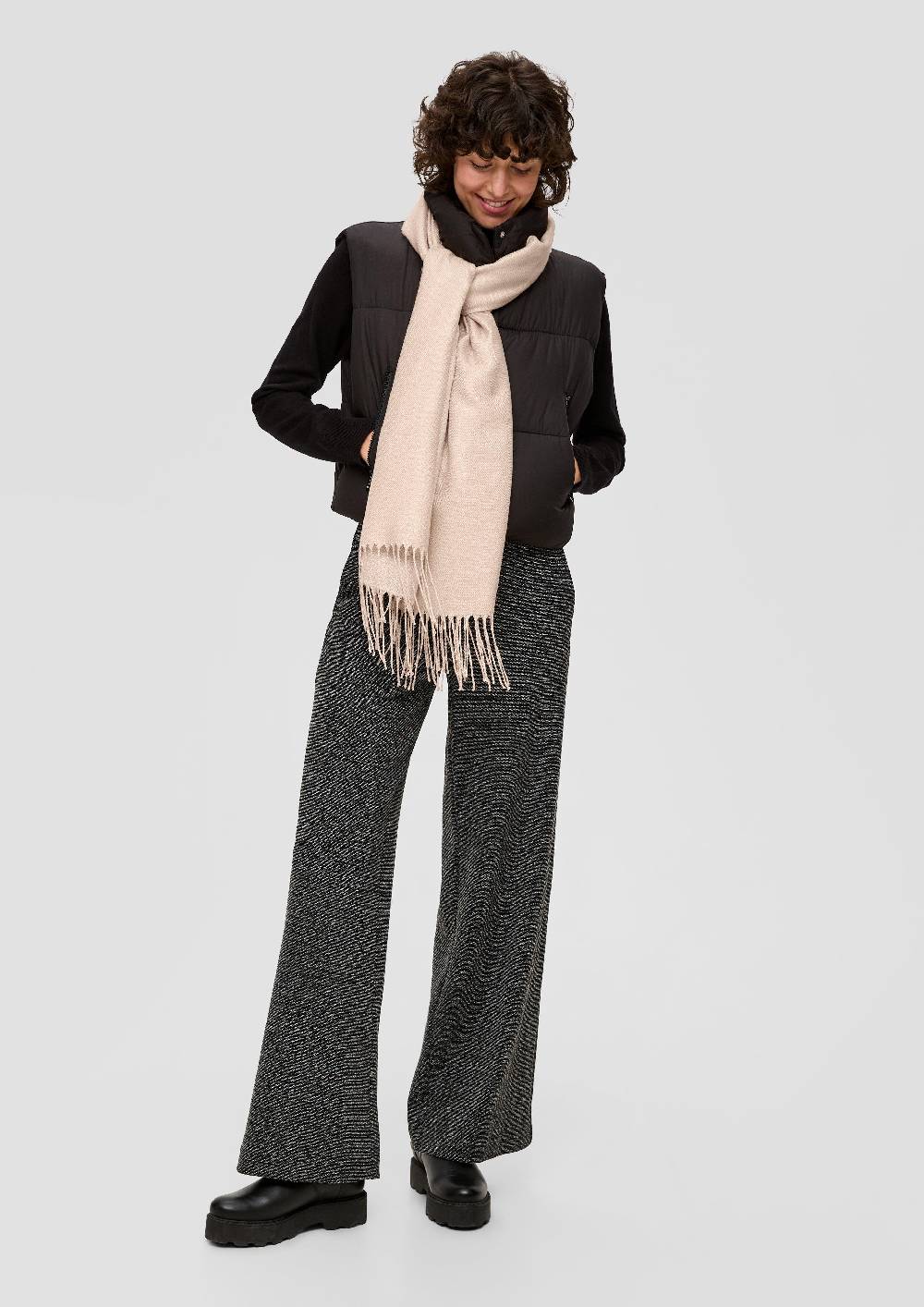 S.Oliver Schal Mit Fransen