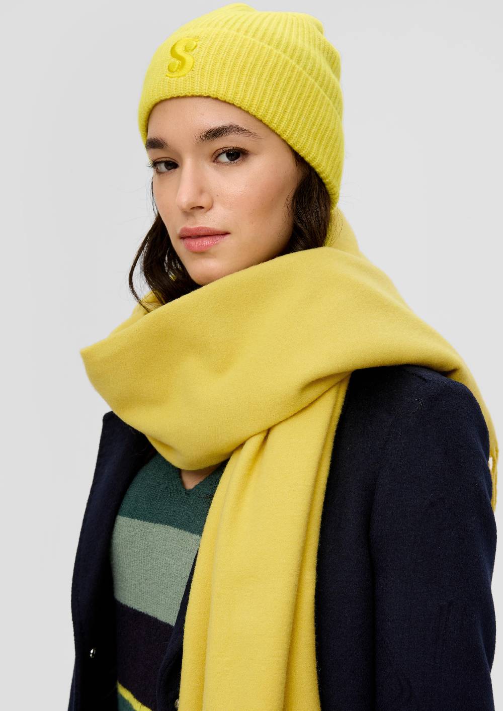 S.Oliver Schal Mit Fransen