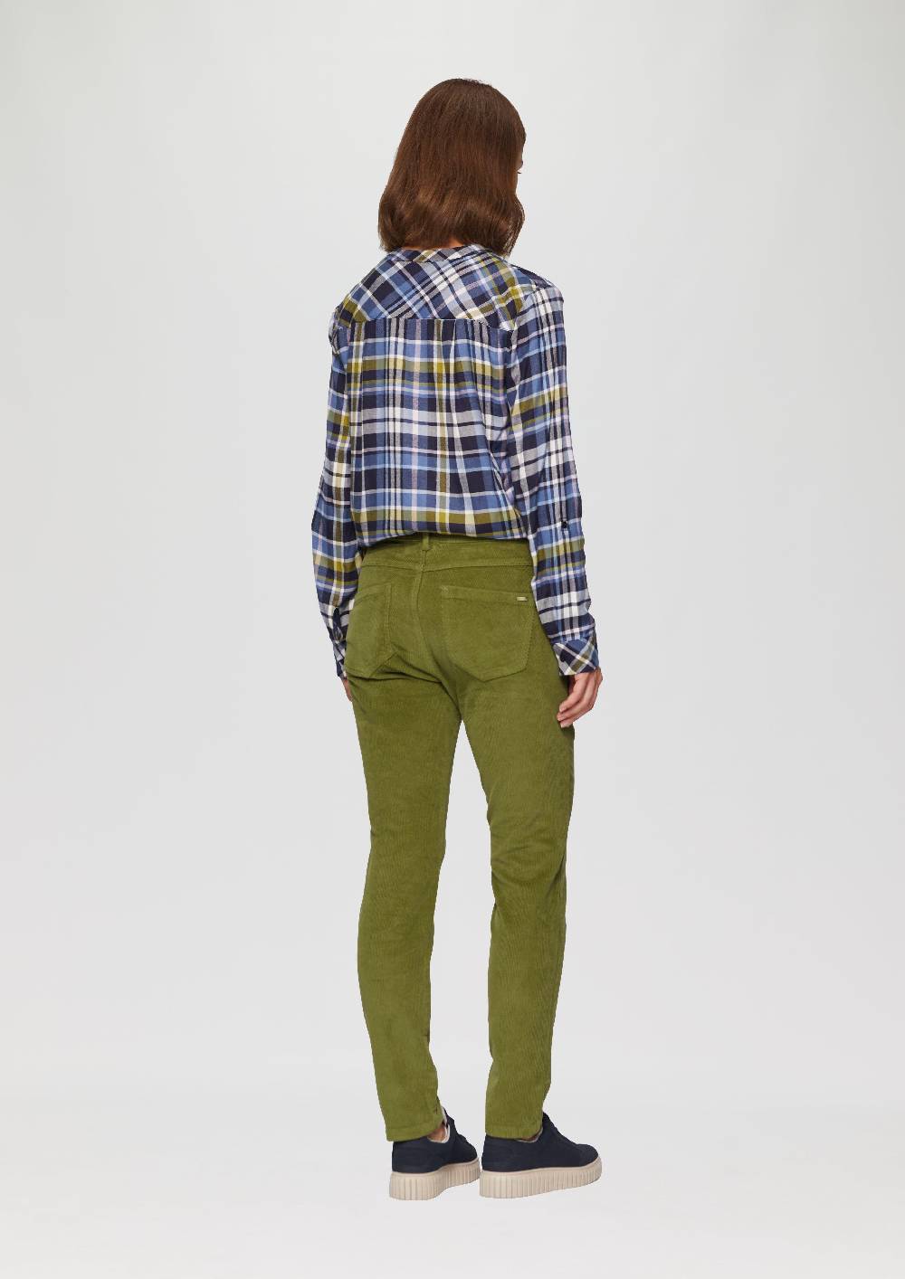 S.Oliver Schmal Geschnittene Cordhose