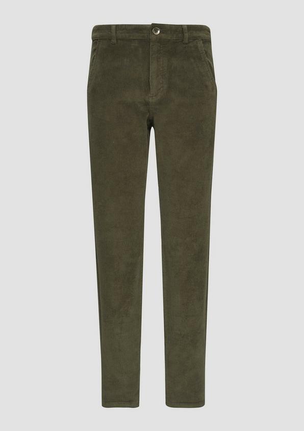 s.Oliver Schmal geschnittene Cordhose