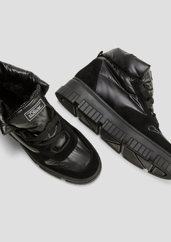 s.Oliver Schneeboots mit Plateausohle