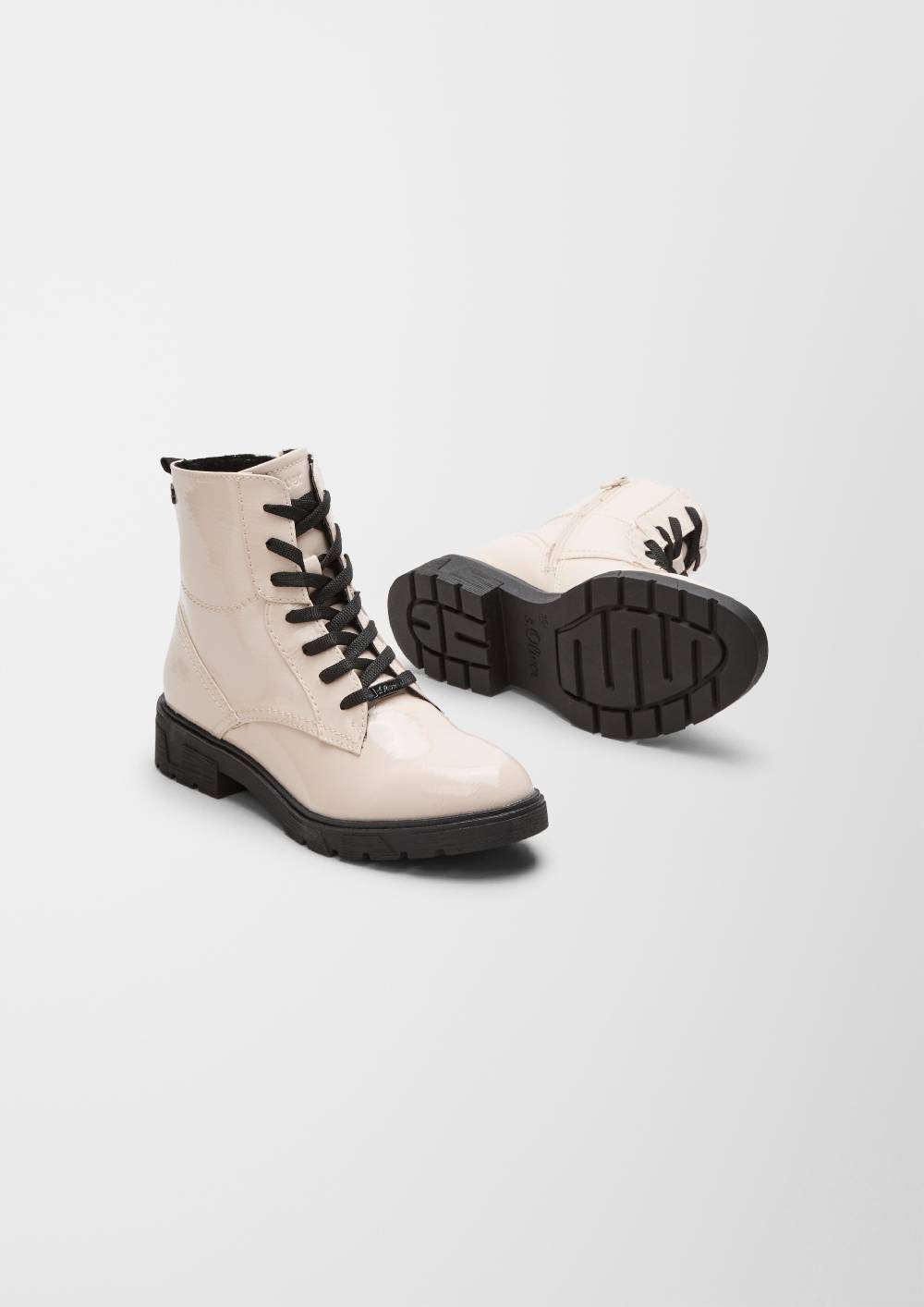 S.Oliver Schnürboots Mit Reißverschluss