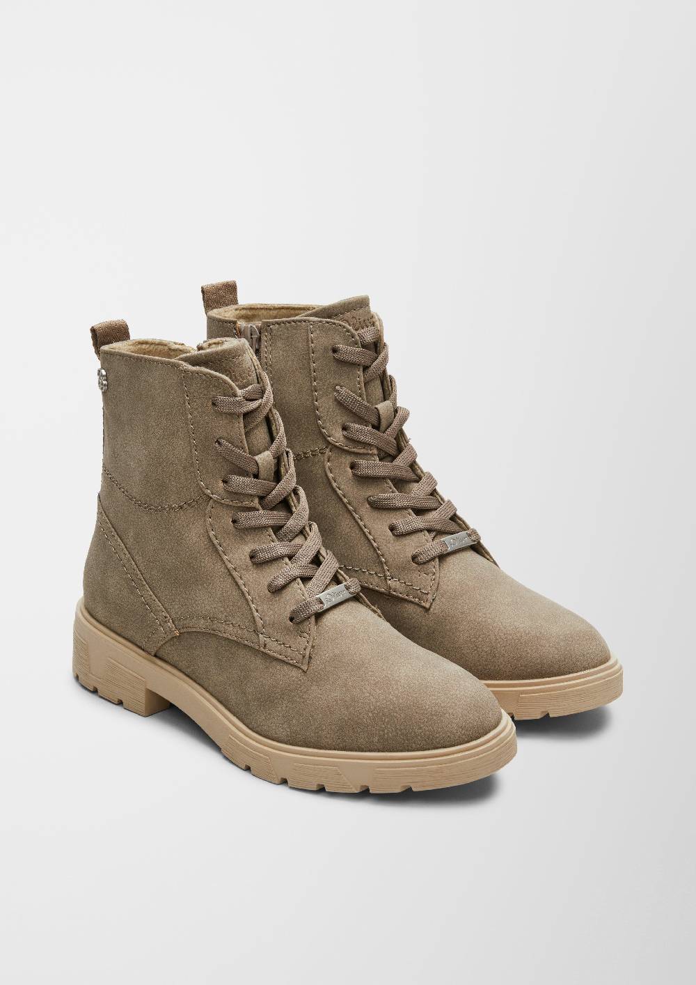 S.Oliver Schnürboots Mit Reißverschluss