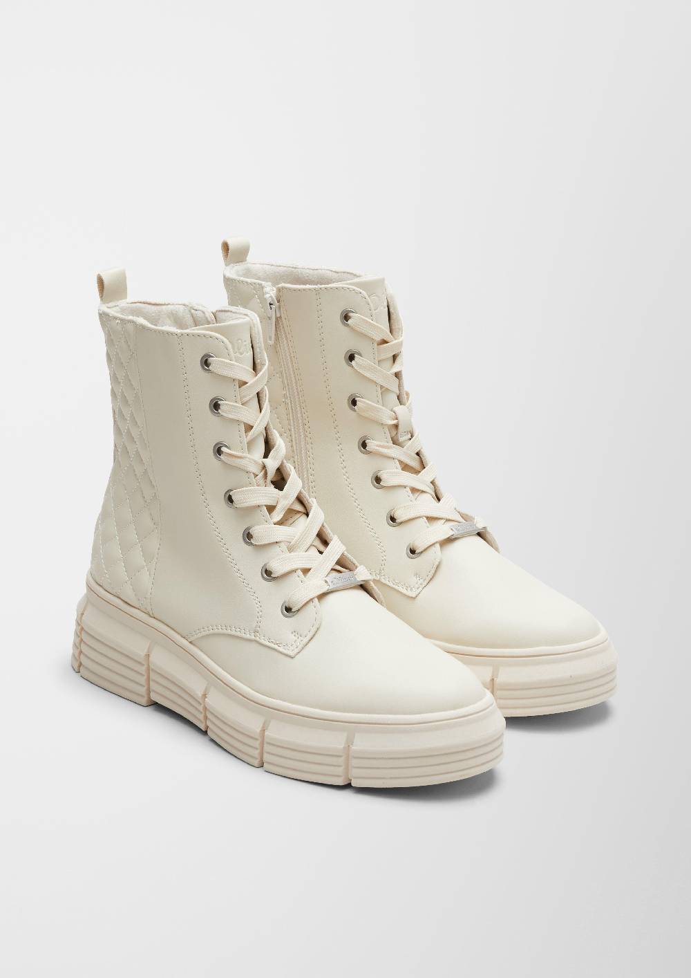 S.Oliver Schnürboots Mit Steppung