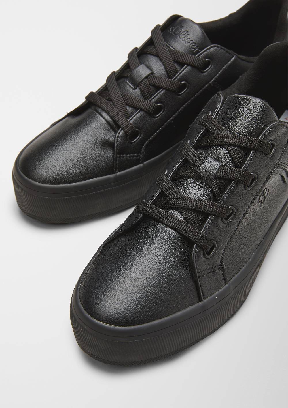 S.Oliver Schnürer In Leder-Optik