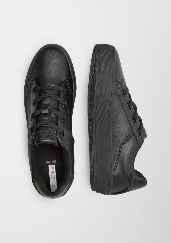 s.Oliver Schnürer in Leder-Optik