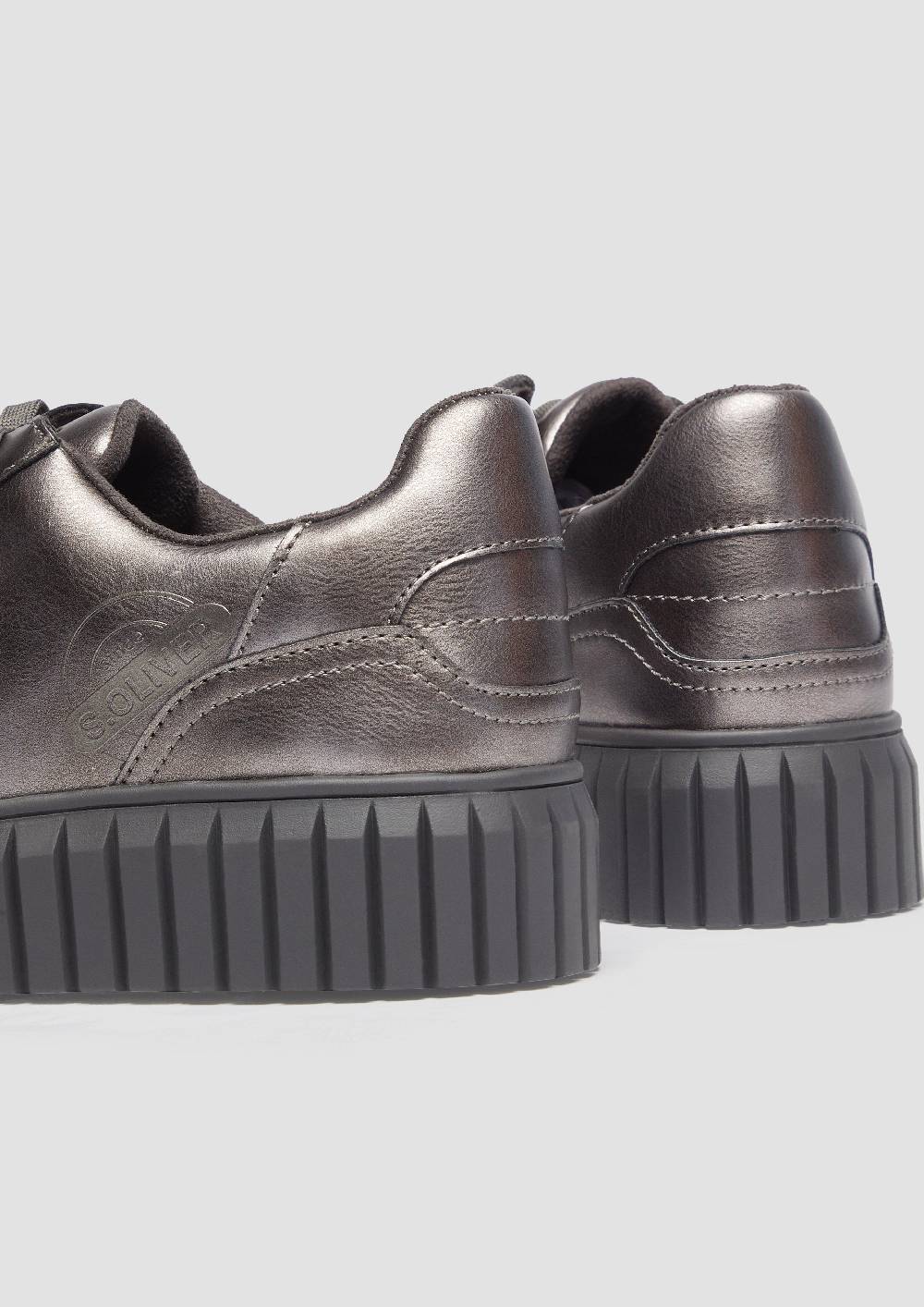 S.Oliver Schnürer In Leder-Optik