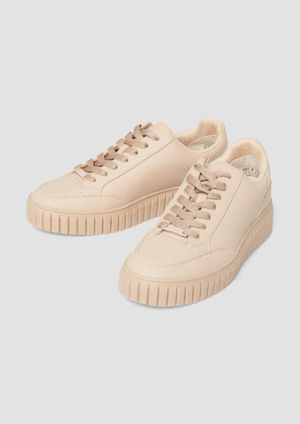 S.Oliver Schnürer In Leder-Optik