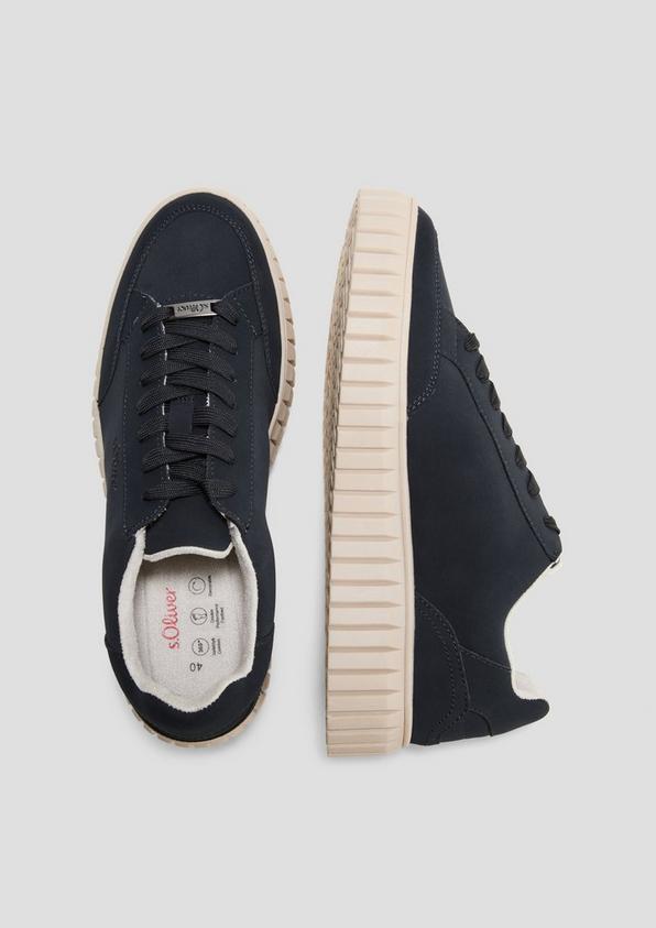 s.Oliver Schnürer in Leder-Optik