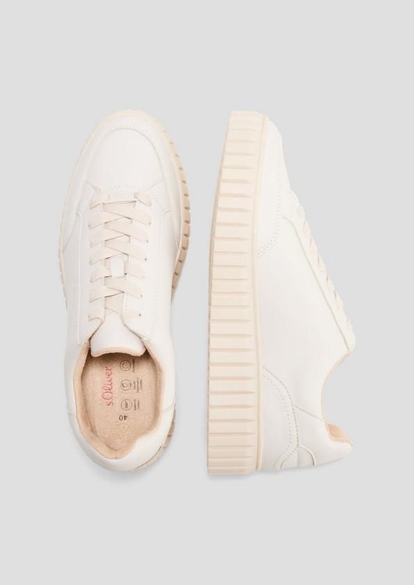 s.Oliver Schnürer in Leder-Optik