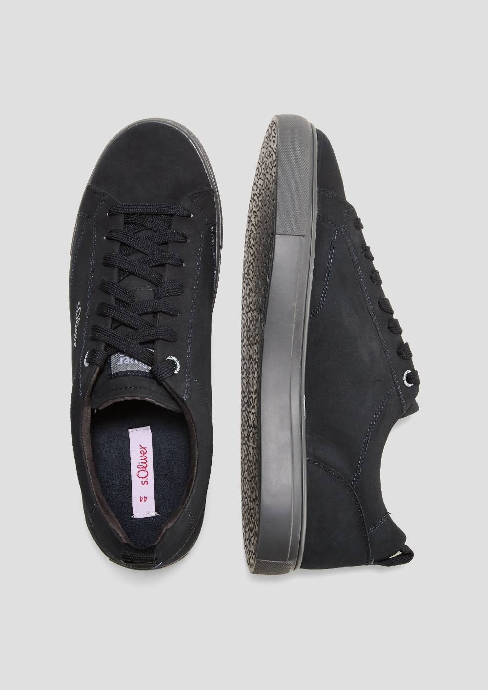 S.Oliver Schnürer In Leder-Optik