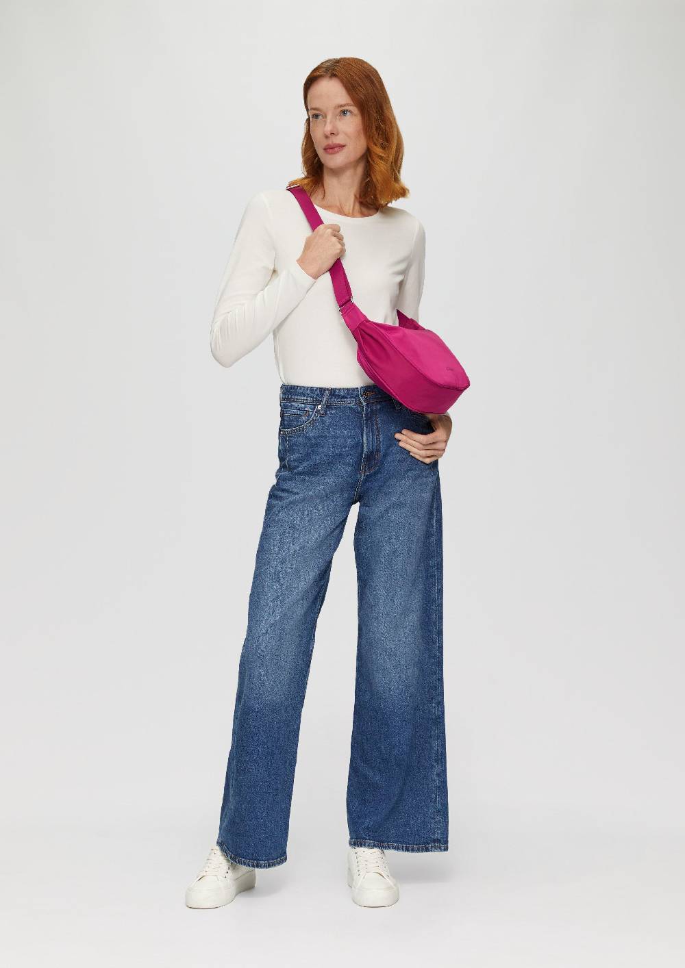 S.Oliver Schultertasche Aus Twill