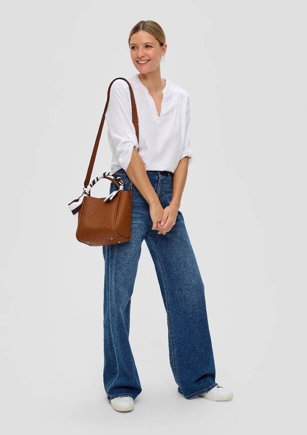 S.Oliver Schultertasche In Leder-Optik