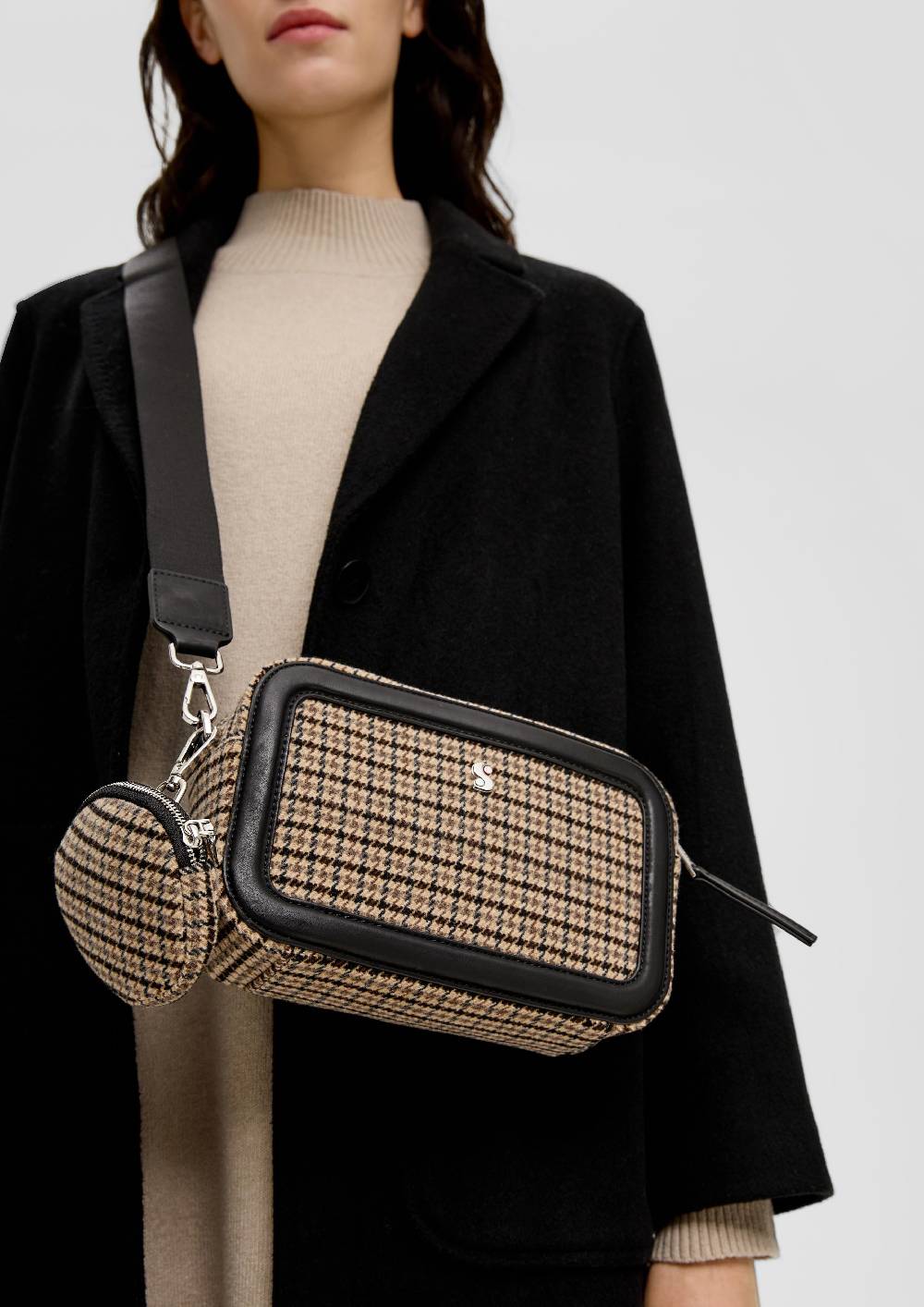 S.Oliver Schultertasche Mit Mini Bag