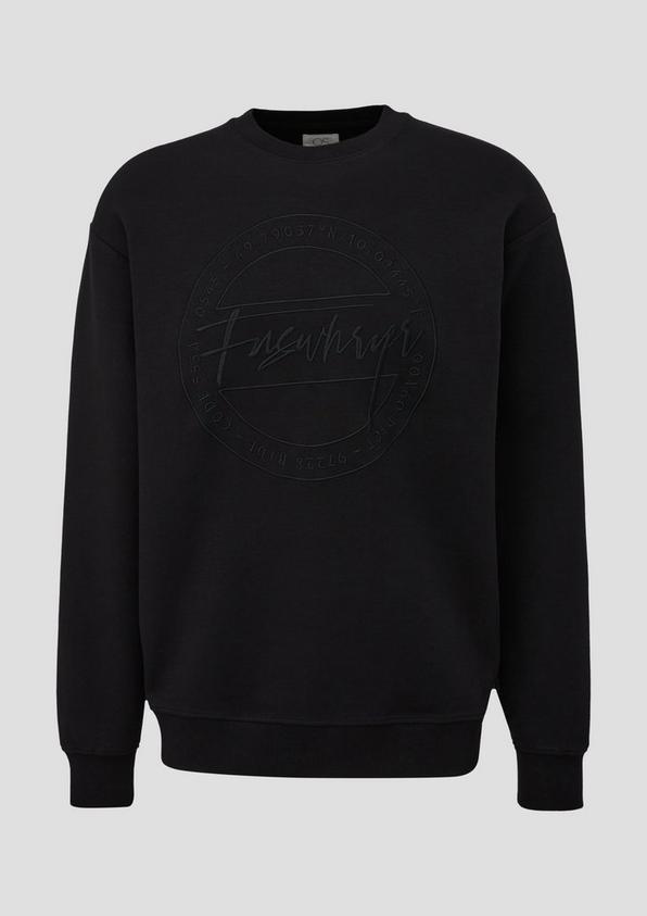 s.Oliver Scuba-Sweatshirt mit Stickerei