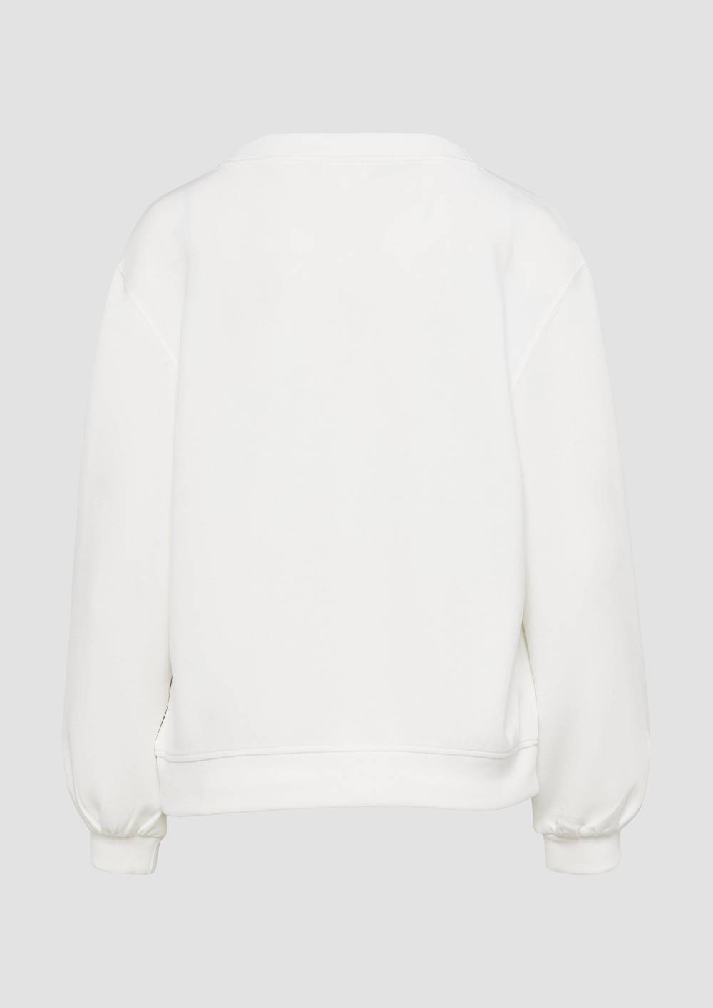 S.Oliver Scuba-Sweatshirt Mit V-Ausschnitt