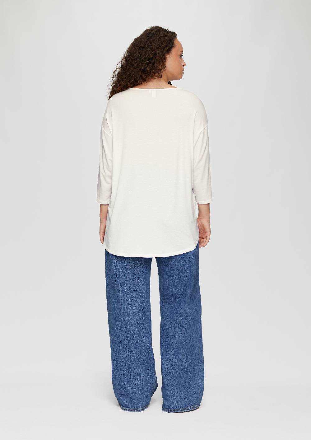 S.Oliver Shirt Im Fabricmix Und Loose Fit