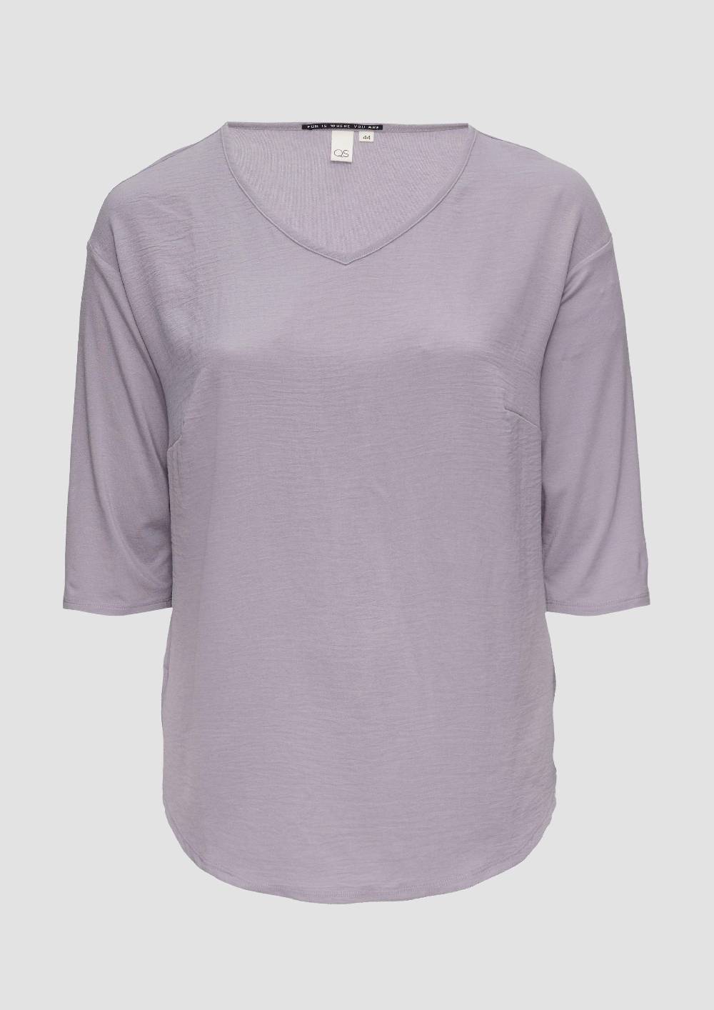 S.Oliver Shirt Im Fabricmix Und Loose Fit