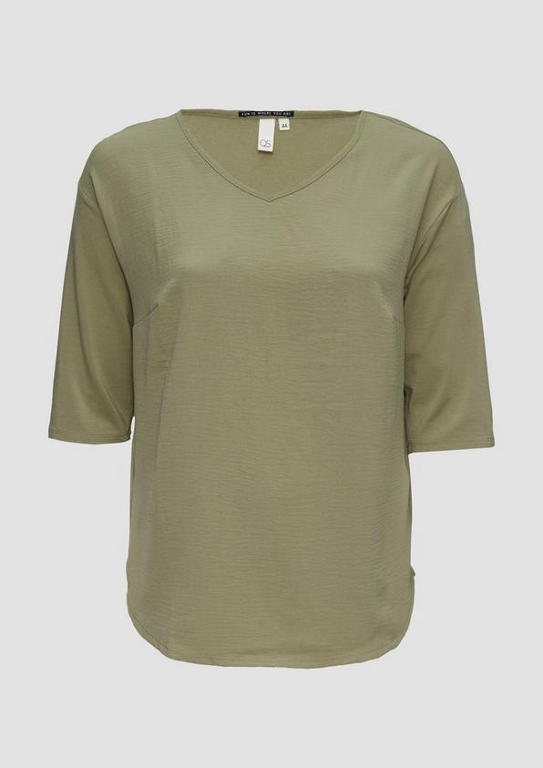 s.Oliver Shirt im Fabricmix und Loose Fit