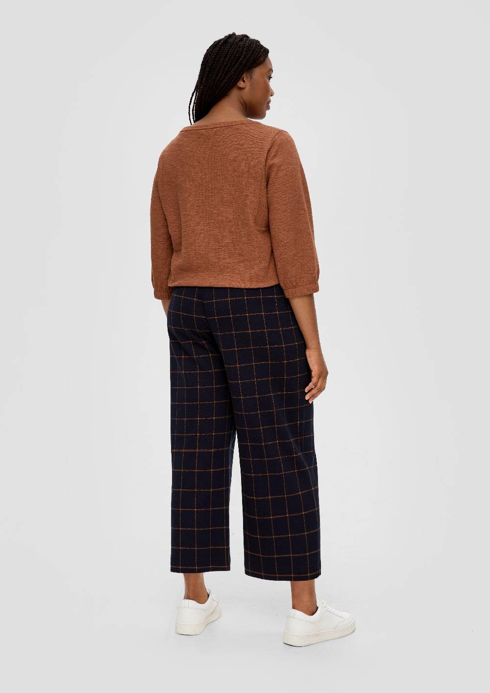 S.Oliver Shirt Mit Flammgarnstruktur