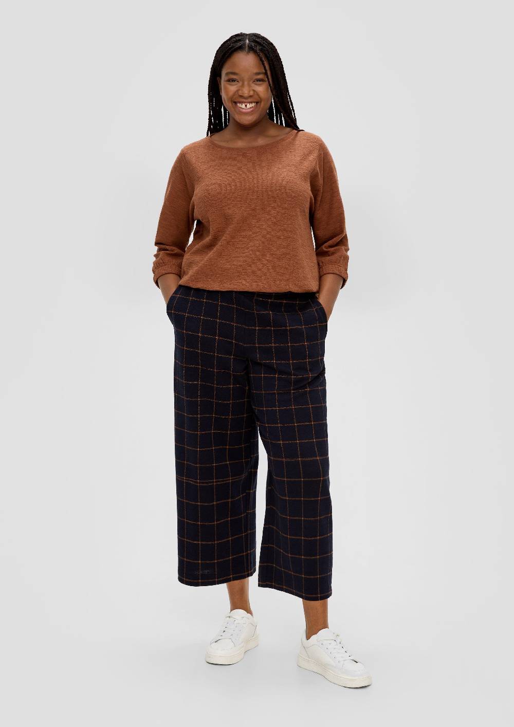 S.Oliver Shirt Mit Flammgarnstruktur