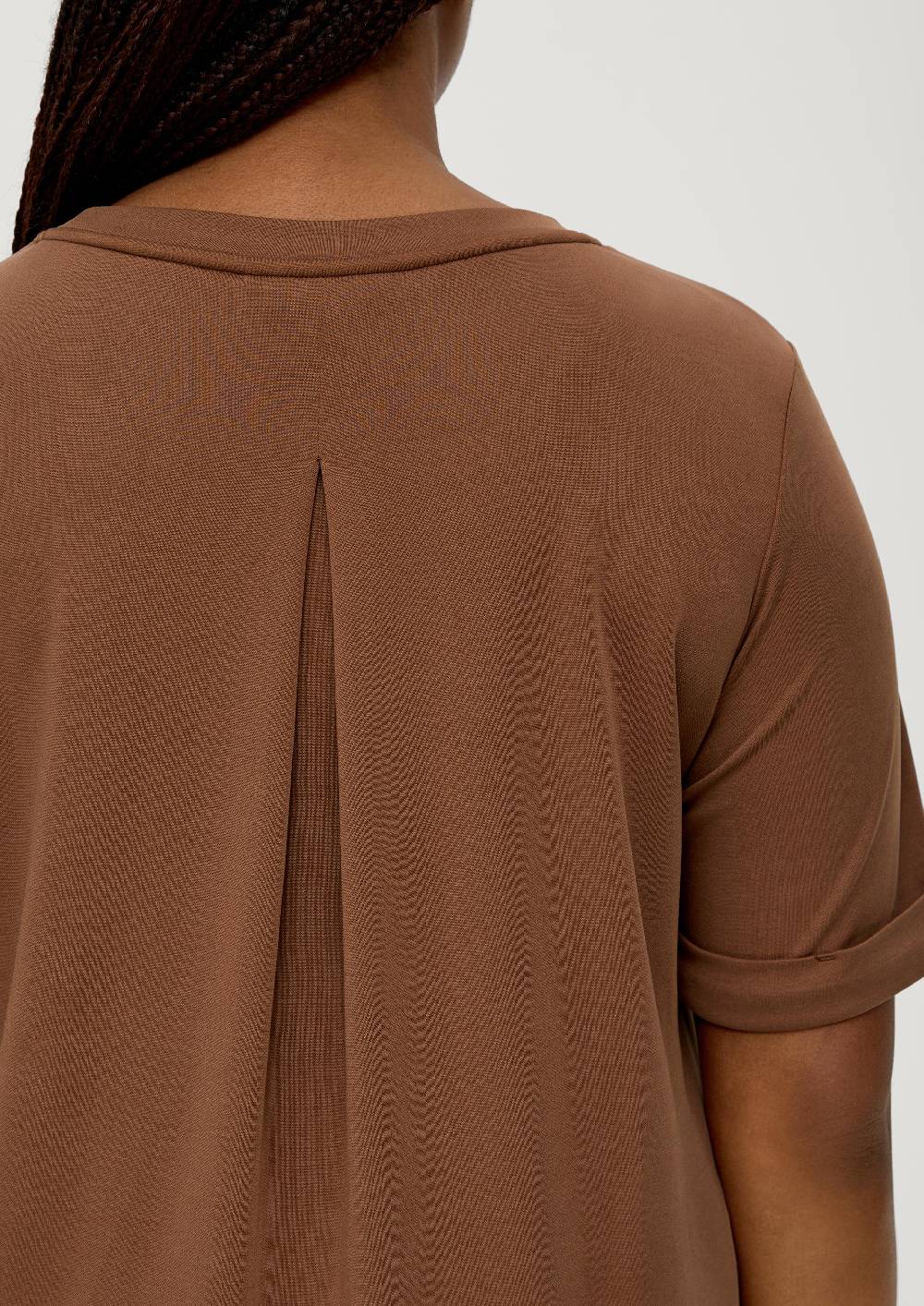 S.Oliver Shirtkleid Aus Modalmix