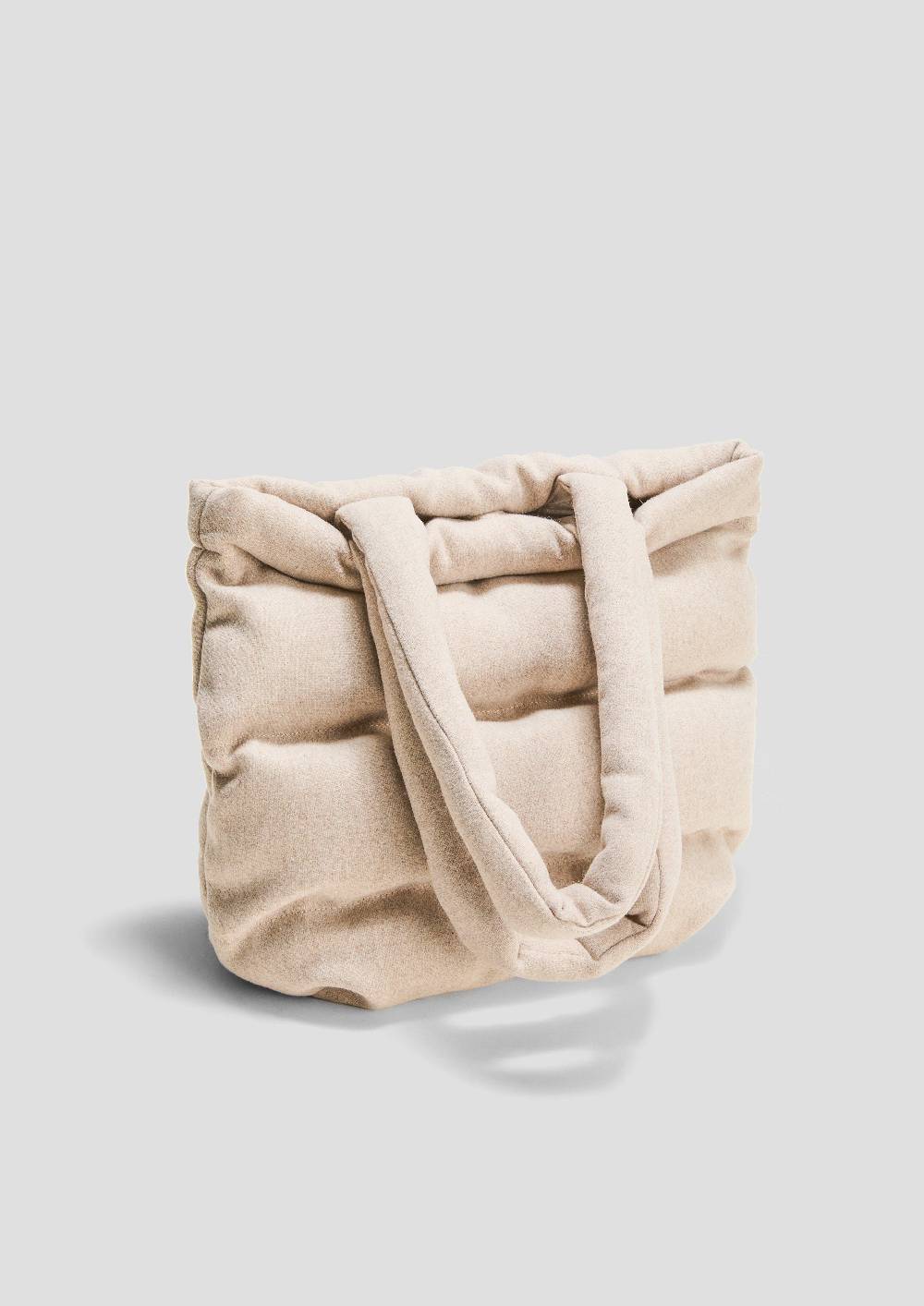 S.Oliver Shopper Aus Wollmix Mit Steppung