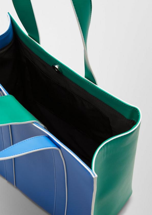 s.Oliver Shopper in Colour Blocking-Optik