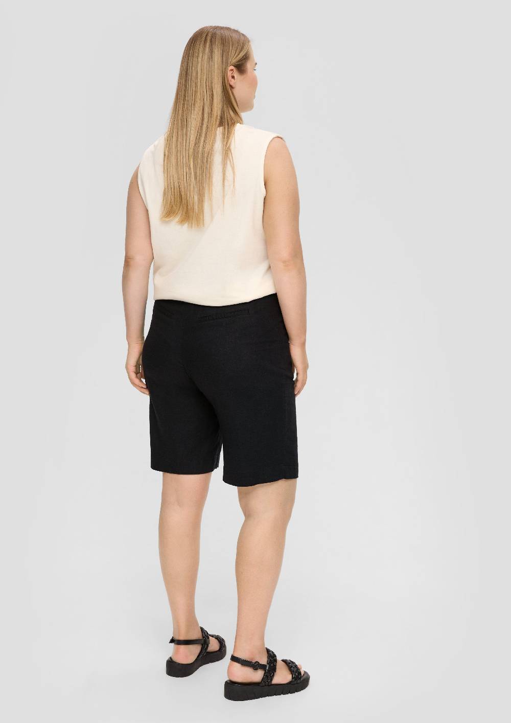 S.Oliver Shorts Aus Leinenmix