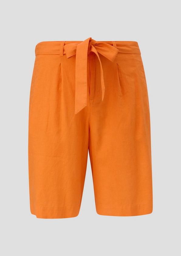 s.Oliver Shorts aus Leinenmix