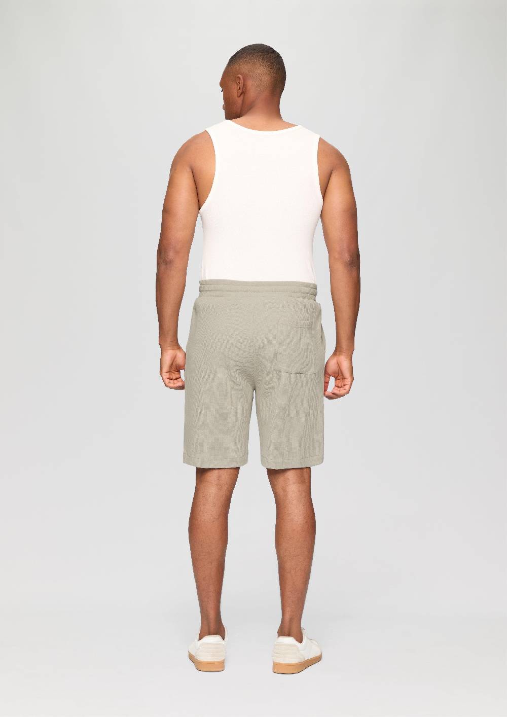 S.Oliver Shorts Aus Waffelpiqué Mit Elastikbund