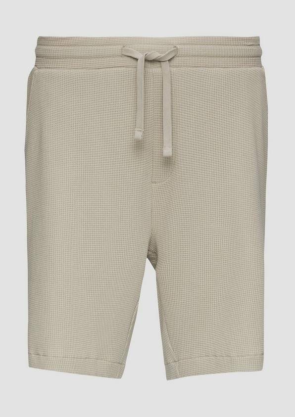 s.Oliver Shorts aus Waffelpiqué mit Elastikbund