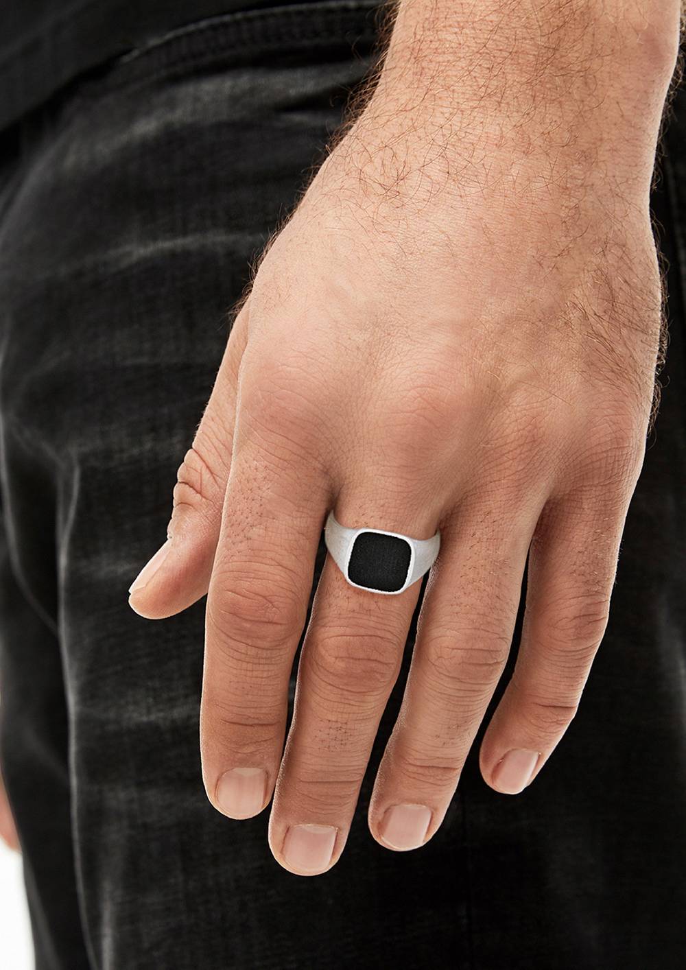 S.Oliver Siegelring Mit Schmuckstein