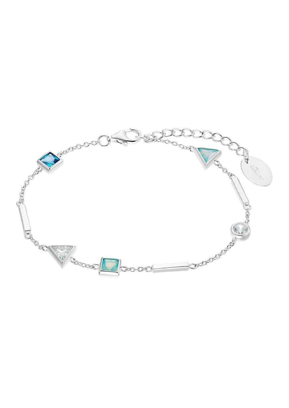 S.Oliver Silber-Armkette Zirkonia
