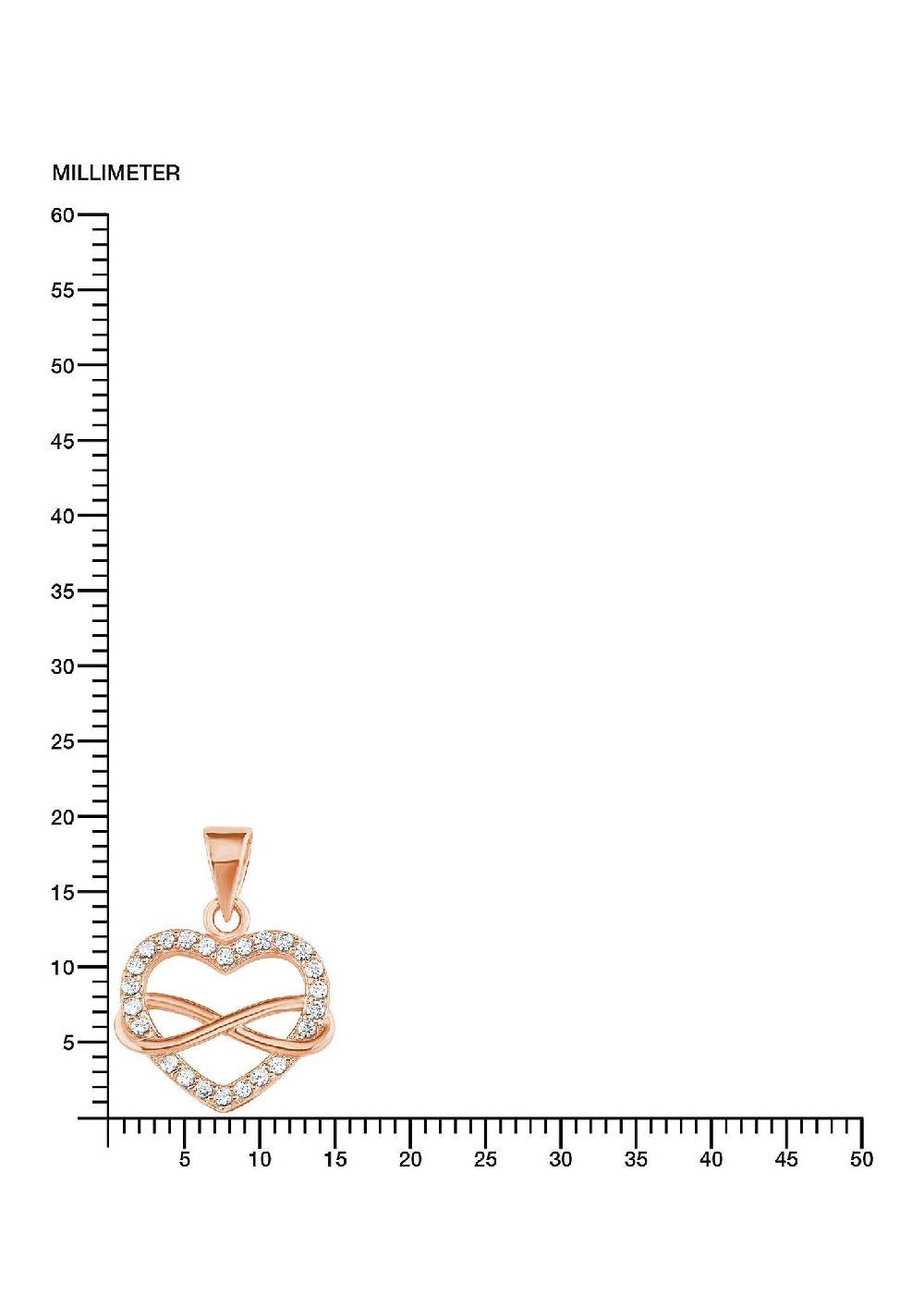 S.Oliver Silber-Halskette Herz/Infinity