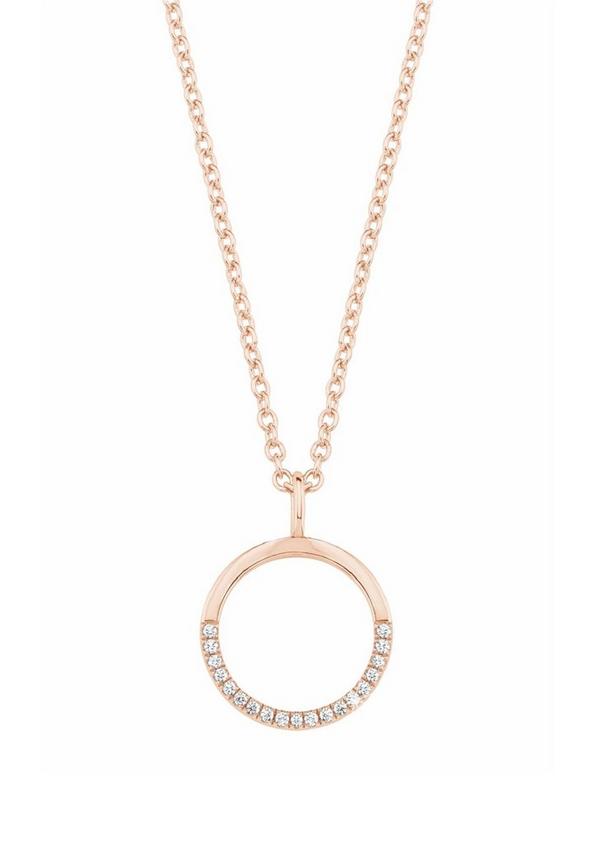 S.Oliver Silber-Halsschmuck Mit Zirkonia