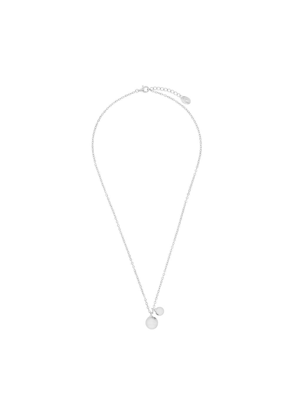 S.Oliver Silber-Halsskette Mit Anhänger