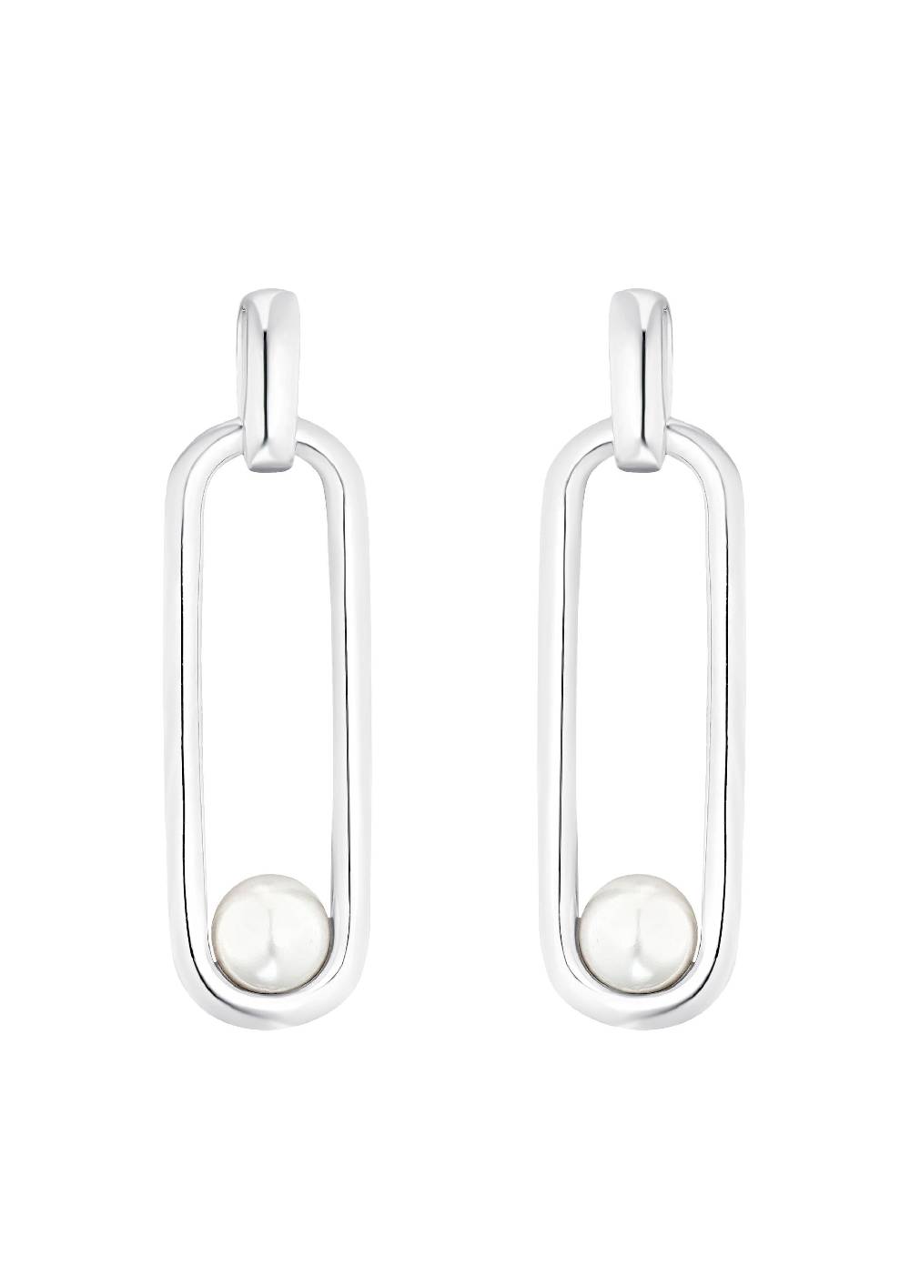 S.Oliver Silber-Ohrstecker Muschelkernperle