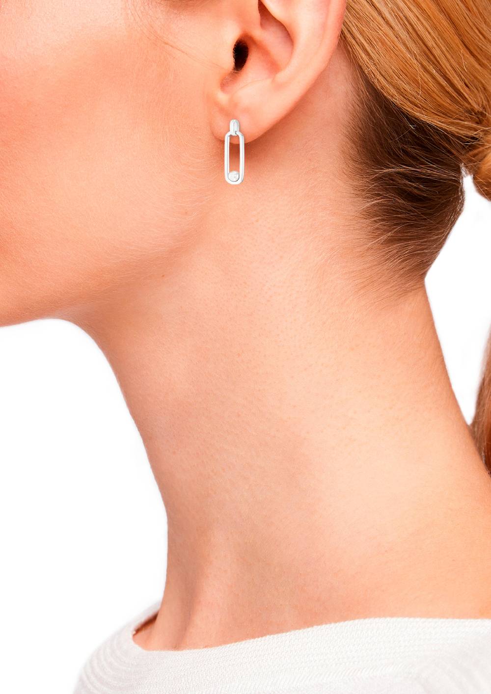 S.Oliver Silber-Ohrstecker Muschelkernperle