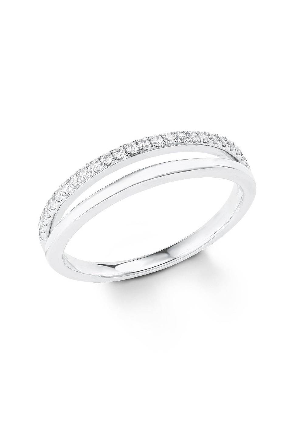 S.Oliver Silbering Mit Zirkonia