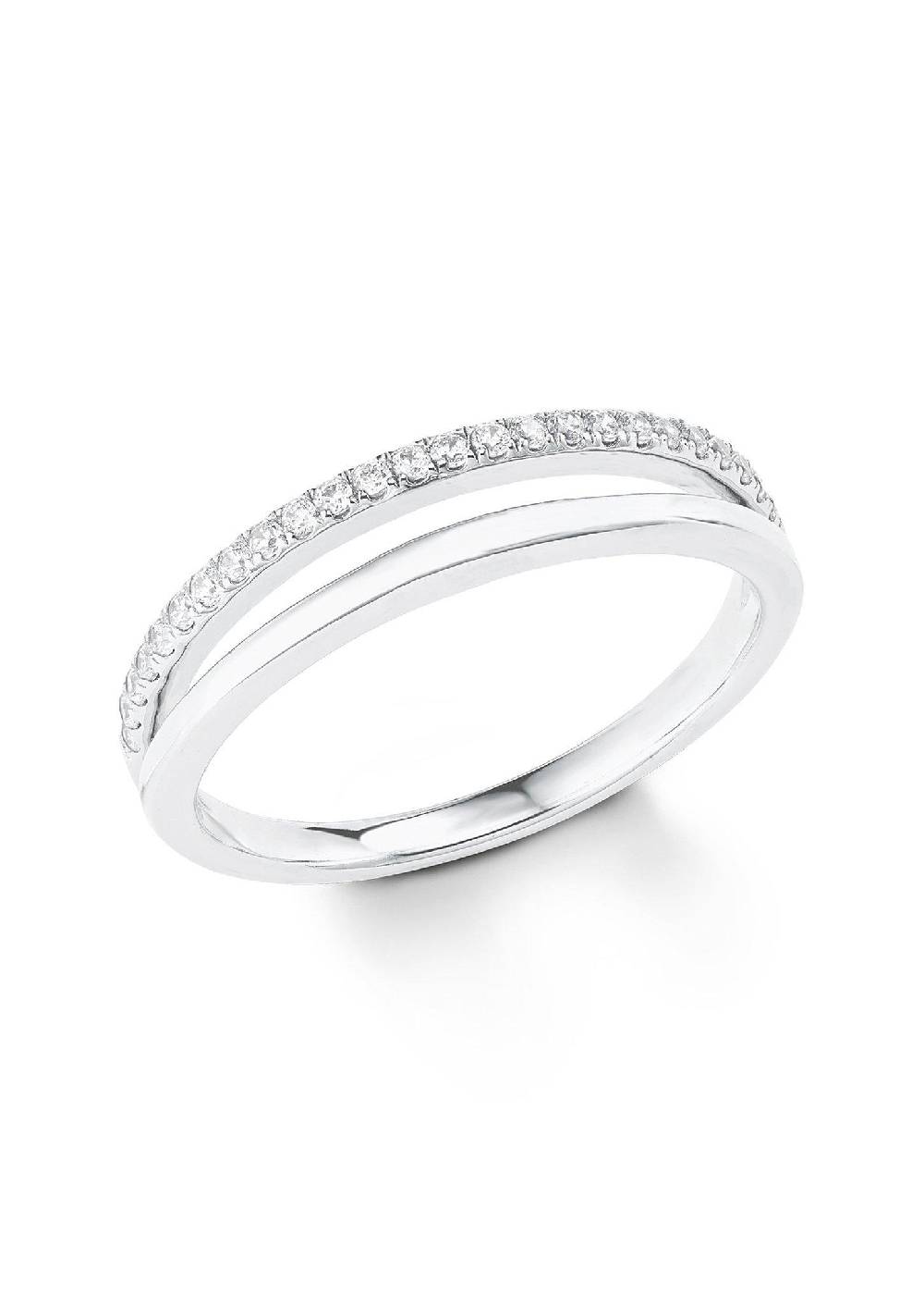 S.Oliver Silbering Mit Zirkonia