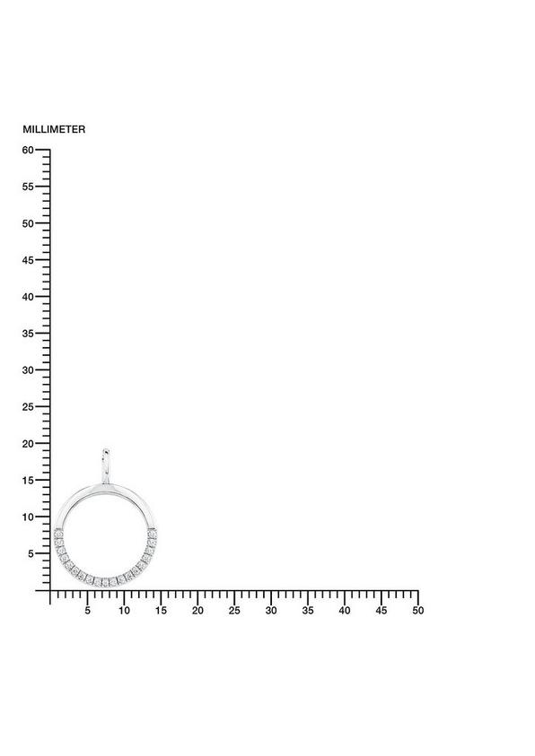 s.Oliver Silberkette Kreis mit Zirkonia
