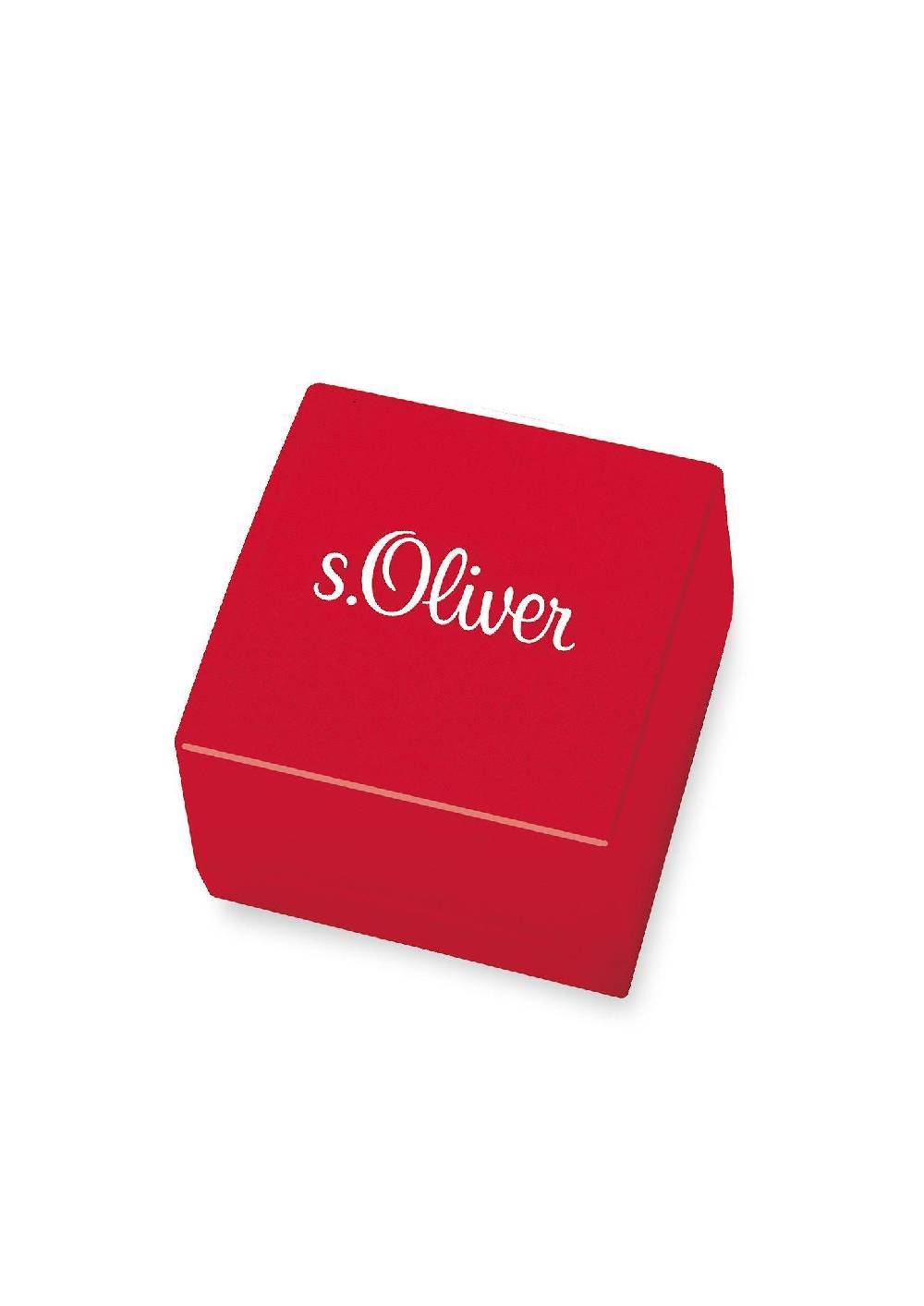 S.Oliver Silberne Motiv-Ohrstecker Stern