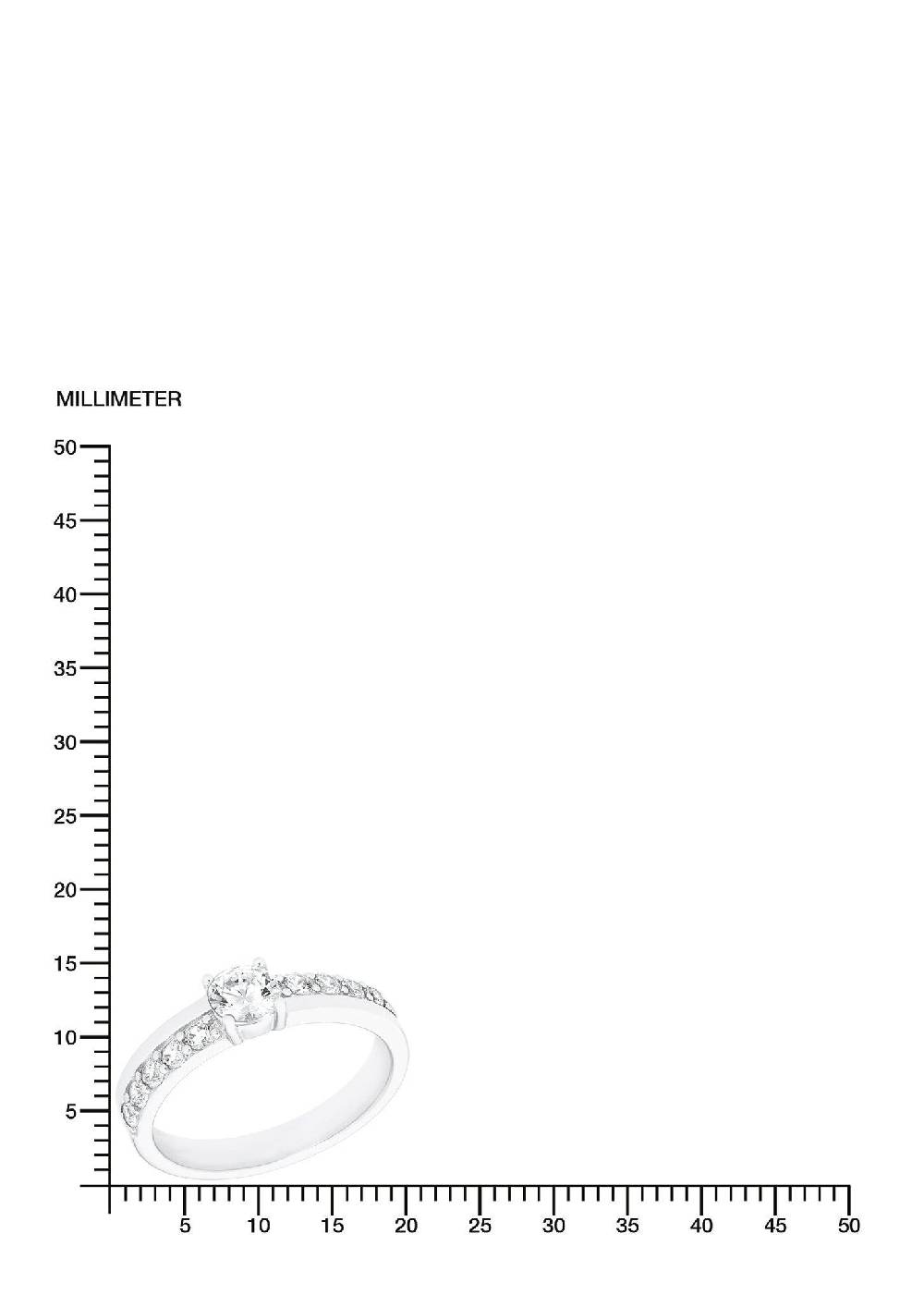 S.Oliver Silberring Mit Zirkonia