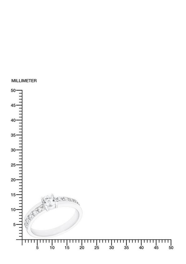 S.Oliver Silberring Mit Zirkonia