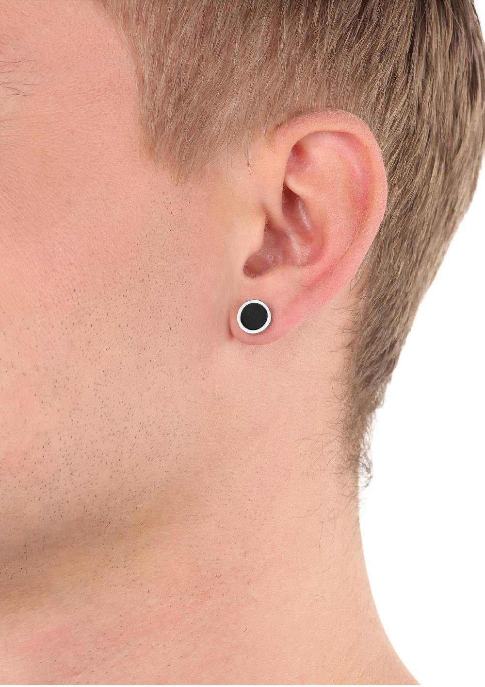 S.Oliver Single-Ohrstecker Mit Achat-Stein